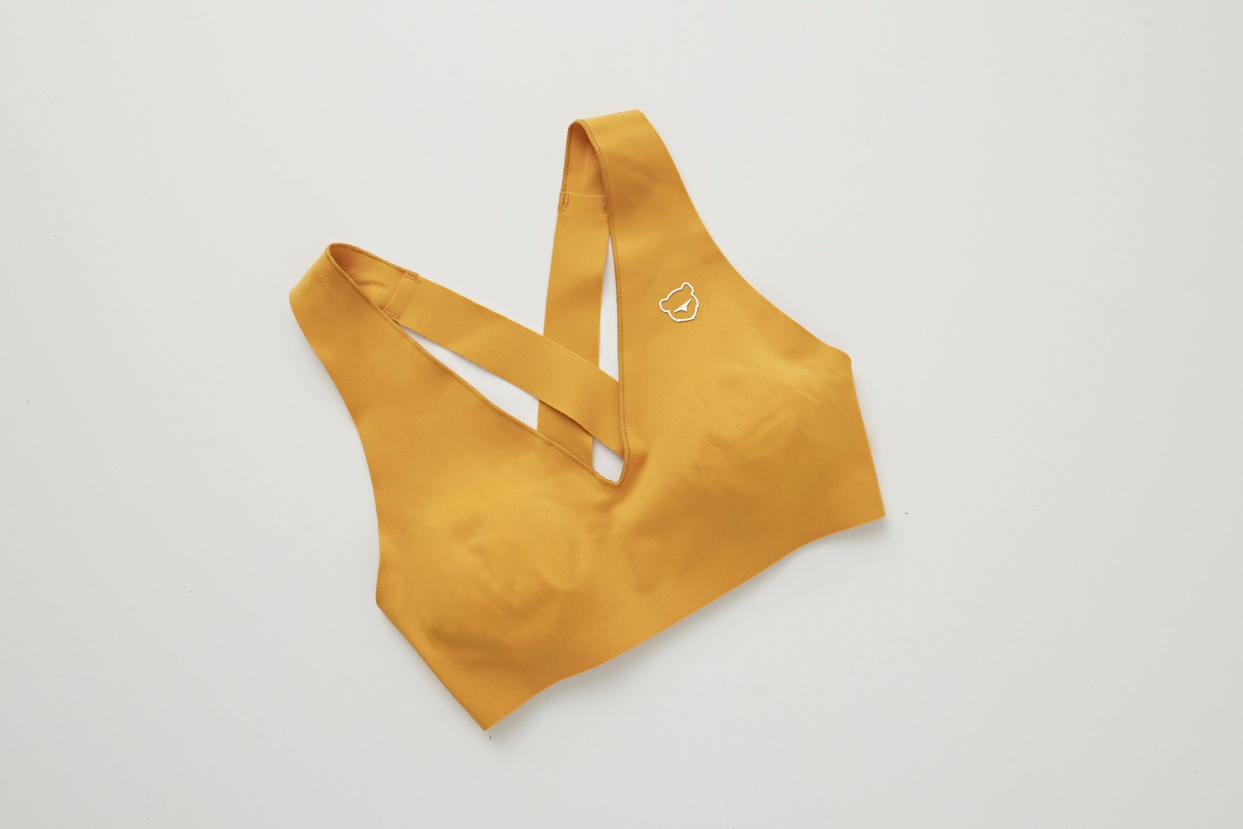 Sleep, Seek & Swim Gold Bikini Top