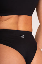 Canyon Black Bikini Bottom