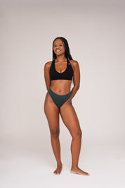Sleep, Seek & Swim Black Bikini Top