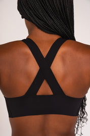 Sleep, Seek & Swim Black Bikini Top