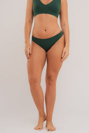 Core Seamless Bikini Bottom — Full Coverage, Fast-Dry